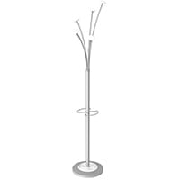 Alba Festival Coat Stand Silver/White PMFESTY2BC