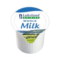Lakeland Full-Fat Milk Pots UHT - 12ml (Pack of 120)