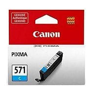 Canon CLI-571 C ( 0386C001 ) Cyan Ink Cartridge Original - for PIXMA TS5051, TS5053, TS5055, TS6050, TS6051, TS6052, TS8051, TS8052, TS9050, TS9055