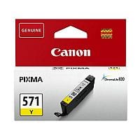 Canon CLI-571 Y ( 0388C001 ) Yellow Ink Cartridge Original - for PIXMA TS5051, TS5053, TS5055, TS6050, TS6051, TS6052, TS8051, TS8052, TS9050, TS9055