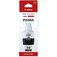 Canon G-Series GI-50 PGBK Black Ink Cartridge 3386C001 - Canon GI 50