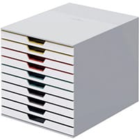 Durable Varicolor Mix 10 Drawer Unit 763027