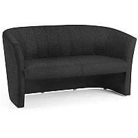 Neo Twin Reception Tub Chair Black Fabric