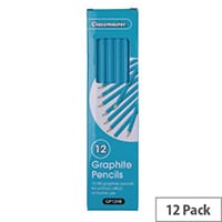 Classmaster Classroom Graphite HB Pencils Pack 12
