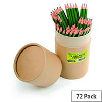 Re:Create Treesaver Recycled HB Pencils Pack of 72 TREE72HBT