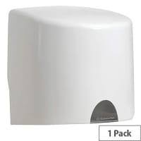 Kimberley Clark Wypall Aquarius Centrefeed Barrel Roll Dispener in White 7087