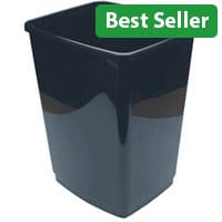 2Work 50L Swing Bin Base Only Black 50L
