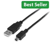 StarTech 1m Mini USB 2.0 Cable A to Mini B M/M 1 x Type A Male USB 1 x Mini Type B Male USB Black
