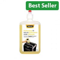 Fellowes Powershred Shredder Oil Light Amber 335ml Bottle 3608601