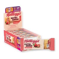 Kellogg's Strawberry Nutrigrain Breakfast Bars 37g (Pack of 25) 5218680000