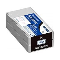 Epson SJIC22P (K) Black Inkjet Cartridge C33S020601 - Epson ColorWorks