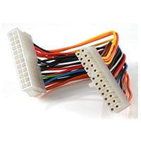 StarTech.com 8in 24 Pin ATX 2.01 Power Extension Cable, 0.203 m, ATX (24-pin), ATX (24-pin), Male/Female, Straight, Straight