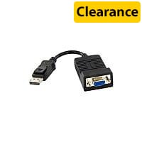 StarTech DisplayPort to VGA Video Adapter Converter HD-15 Female VGA DisplayPort Male Digital Audio/Video
