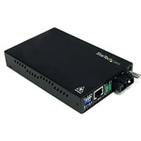 StarTech.com 10/100 Mbps Multi Mode Fiber Media Converter SC 2 km, 200 Mbit/s, IEEE 802.3,IEEE 802.3u, Full, Half, SC, Wired, 2000 m