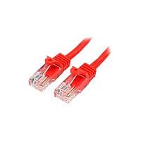 StarTech 3 m Red Cat5e Snagless RJ45 UTP Patch Cable 3m
