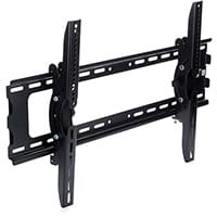 StarTech.com Flat-Screen TV Wall Mount - Tilting, 81.3 cm (32 Inches), 190.5 cm (75 Inches), 75 x 75 mm, 600 x 400 mm, -15 - 15, Black