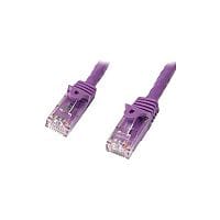StarTech 10m Purple Cat5e Patch Cable with Snagless RJ45 Connectors Long Ethernet Cable 10 m