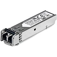 StarTech.com MSA Uncoded SFP Module - 100BASE-FX - 100MbE Multi Mode Fiber (MMF) Optic Transceiver - 100Mb Ethernet SFP - LC 2km - 1310nm - DDM, Fiber optic, 155 Mbit/s, SFP, LC, FX, 2000 m