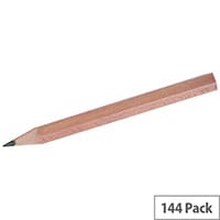 Q-Connect Half Pencil Pack of 144 KF27026