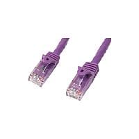StarTech 2m Purple Gigabit Snagless RJ45 UTP Cat6 Patch Cable 2 m Patch Cord 1 x RJ-45 Male Network 1 x RJ-45 Male Network Patch Cable Gold Plated Connector