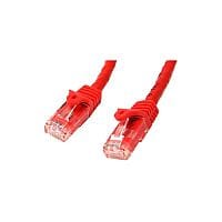 StarTech 2m Red Gigabit Snagless RJ45 UTP Cat6 Patch Cable 2 m Patch Cord 1 x RJ-45 Male Network 1 x RJ-45 Male Network Patch Cable Gold Plated Connector