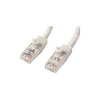 StarTech 2m White Gigabit Snagless RJ45 UTP Cat6 Patch Cable 2 m Patch Cord 1 x RJ-45 Male Network 1 x RJ-45 Male Network Patch Cable Gold Plated Connector White N6PATC2MWH
