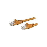 StarTech 0.5m Orange Cat6 Patch Cable with Snagless RJ45 Connectors Short Ethernet Cable 0.5 m N6PATC50CMOR
