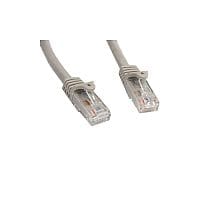 StarTech 75 ft Gray Snagless Cat6 UTP Patch Cable Cat 6 75 ft 1 x RJ-45 Male Network 1 x RJ-45 Male Network Gray N6PATCH75GR