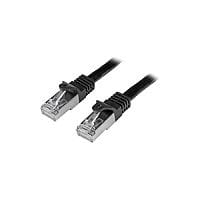 StarTech 2m Cat6 Patch Cable Shielded SFTP Snagless Gigabit Network Patch Cable Black 1 x RJ-45 Male Network 1 x RJ-45 Male Network Patch Cable Gold Plated N6SPAT2MBK