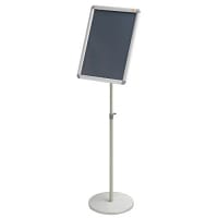 Nobo Clip Frame A3 Information Display Stand Silver Ref 1902384