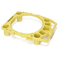 Rubbermaid Brute Rim Caddy Yellow