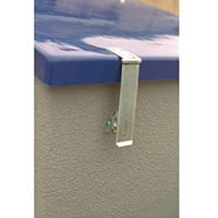 Lock Hasp & Staple For Waste Storage Containers