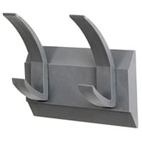 Linear 2 Wall Coat Rack