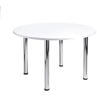 Turin Round Meeting Leisure Table White H:725 Dia:1200