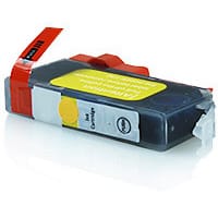 Canon CLI-526Y Compatible Yellow Ink Cartridge - Standard Yield, 9ml - Compatible with Canon PIXMA MG5250, MG5350 Series - 4543B001