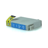Epson T0712 C13T07124011 Compatible Cyan Ink Cartridge for Epson Stylus and Office Printers - Standard Yield, 345 Pages - Vivid Colour Printing - Epson Cheetah