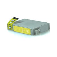 Epson T0714 C13T07144011 Compatible Yellow Ink Cartridge for Epson Stylus and Office Printers - Standard Yield, 345 Pages - Bright Colour Prints - Epson Cheetah