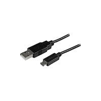 StarTech 2m Mobile Charge Sync USB to Slim Micro USB Cable for Smartphones and Tablets A to Micro B M/M USBAUB2MBK