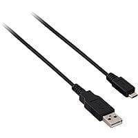 V7 V7E2USB2AMCB-01M USB Data Transfer Cable 1 m Type A Male USB Micro Type B Male USB Black