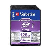 Verbatim SD Card Class 10 128GB Ref 44025