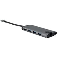 Verbatim USB-C Multiport Hub with USB/3 x HDMI/RJ45/SDHC/M-SDHC 49142