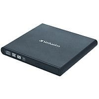 Verbatim Black Mobile DVD Rewriter USB 2.0 98938