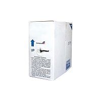 StarTech 1000 ft Bulk Cat6 Ethernet Cable Stranded CM-Rated for In-Wall Use Cat 6 UTP Patch Cable Blue Bare Wire Bare Wire Blue WIRC6PATBLRL