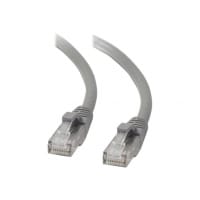 C2G Cat5e Booted Unshielded (UTP) Network Patch Cable - Patch cable - RJ-45 (M) to RJ-45 (M) - 2 m - UTP - CAT 5e - molded, snagless, stranded - grey