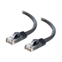 C2G Cat5e Booted Unshielded (UTP) Network Patch Cable - Patch cable - RJ-45 (M) to RJ-45 (M) - 2 m - UTP - CAT 5e - molded, snagless, stranded - black