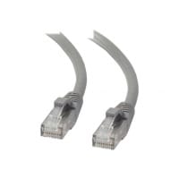 C2G Cat5e Booted Unshielded (UTP) Network Patch Cable - Patch cable - RJ-45 (M) to RJ-45 (M) - 5 m - UTP - CAT 5e - molded, snagless, stranded - grey