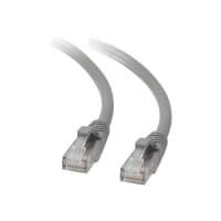 C2G Cat5e Booted Unshielded (UTP) Network Patch Cable - Patch cable - RJ-45 (M) to RJ-45 (M) - 10 m - UTP - CAT 5e - molded, snagless, stranded - grey
