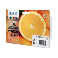 Epson 33XL Multipack - 5-pack - 47 ml - XL - black, yellow, cyan, magenta, photo black - original - blister - ink cartridge - for Expression Premium XP-530, XP-630, XP-635, XP-640, XP-645, XP-830, XP-900 - Epson 33 XL