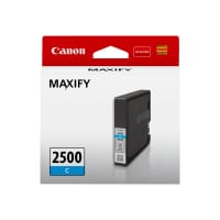 Canon PGI-2500 C ( 9301B001 ) Cyan Ink Cartridge Original - for MAXIFY iB4050, iB4150, MB5050, MB5150, MB5155, MB5350, MB5450, MB5455