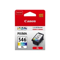 Canon CL-546XL C/M/Y ( 8288B001 ) 3 Colours: Cyan, Magenta, Yellow High Yield Ink Cartridge Original - for PIXMA MG2550, MG2555, MG2950, MG3050, MG3051, MG3052, MG3053, TS205, TS305, TS3150, TS3151